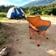 thumbnail image 4 of Silla Plegable de Playa Camping y Exteriores Moderna Comoda naranja, 4 of 9