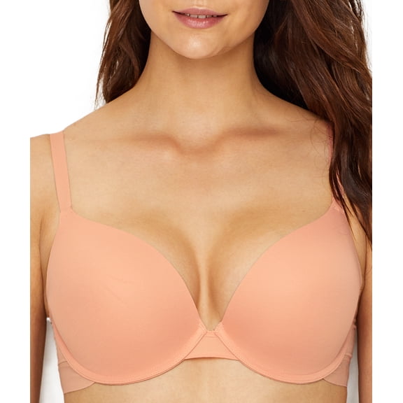 DKNY Womens Classic Cotton Custom Lift Push-Up Bra Style-DK4013