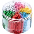 thumbnail image 1 of Clips De Papel De Colores, Clips Papeleria Colores, Clips De Papel Surtidos Con Caja De Plástico, Para Papeleo, Oficina y Uso Personal, Sujetador Organizar, 1 of 4