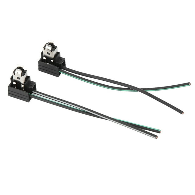 Arnés de enchufe para faros delanteros, 2 piezas, línea de conversión de enchufe de bombilla para faros delanteros, conector de lámpara halógena, True Excellence