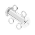 thumbnail image 5 of Tube Slide Lock 925 Sterling Luxury Jewelry Connectors Making Clasp 2 Strand, 5 of 8