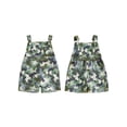 thumbnail image 2 of BemeyourBBs Kids Toddler Baby Boys Girls Camouflage Overalls Shorts Adjustable Strap Romper Cute Camo Summer Bib Overalls Pants Jumpsuit with Pockets, 2 of 9