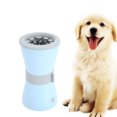 thumbnail image 2 of Taza eléctrica para lavar pies de perro, silicona azul, automática, USB, taza de limpieza de patas de perro, limpiador de patas de mascota, probado profesionalmente, 2 of 8