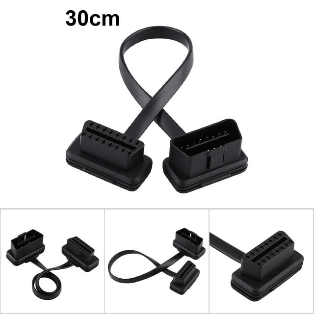 OBD2 Extension Cable, Reliable Male To Female OBD2 Adapter Replacement For Kartor For GPS