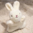 thumbnail image 4 of KOYPTL Bunny Stuffed Animals Toys Palm-Sized Adorable Rabbit Plush Doll Holiday Party Supplies Xmas Valentines Day Easter Gifts for Women Girls Boys Family Friends, 4 of 6