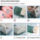 thumbnail image 5 of Pet Wood Parakeet Budgie Cockatiel Breeding Nesting Bird Aviary Cage Box, 5 of 5
