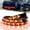 Pickup truck head, variant on 60 Inch Truck Tailgate Strip Light LED Bar Signal Break Reverse, Arrow Design Turn Signal Strip, Red & Amber Sequential Lighting, Waterproof Flexible Tailgate Light for Car