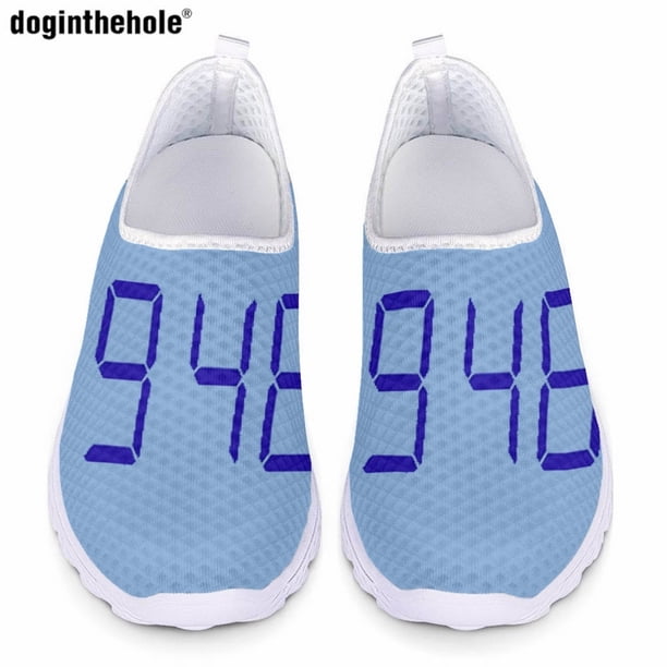 Doginthehole Fashion New Zeta Amicae Sorority - Zapatos planos informales para mujer, zapatillas clásicas ligeras de verano, zapatos de malla transpirables