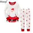 thumbnail image 3 of Pijamas azul turquesa para niñas, trajes de ropa de dormir, regalo de Navidad para niños, conjuntos de ropa de algodón, muñeco de nieve, punto, 3 of 4