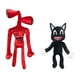 thumbnail image 4 of Cabeza de terror, juguetes de peluche, juguetes de peluche, muñecos, regalo para niños, cumpleaños, Navidad, decoración de Año Nuevo, 4 of 5