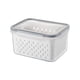 thumbnail image 5 of Produce Saver Container Contenedores Almacenamiento Frutas 3 Piezas Con Tapas para Refrigerador, 5 of 9
