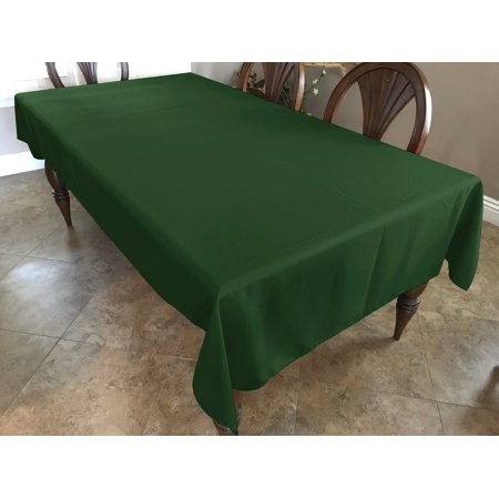 

Polyester Poplin Gaberdine Durable Tablecloth Solid Army Green