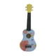 thumbnail image 1 of Mini guitarra infantil de 4 cuerdas, juguete musical para niñas y niños principiantes. azul, 1 of 9