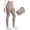 Creamy Latte, variant on Water-Resistant Fleece Athletic Leggings Pockets 28" Thermal Hiking Casual Workout Womens Pants