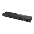 thumbnail image 1 of StarTech.com 1U 19 inch 8 Port Rack Mount PDU - IEC C13 Socket Rackmount Power Supply/Strip - Horizontal Server Rack Mountable Surge Protector /Data Center Power Distribution Unit 16A 240V (PDU08C13H), 1 of 6