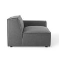 thumbnail image 6 of Modway Restore 5-Piece Modern Polyester Fabric Sectional Sofa in Charcoal, 6 of 11