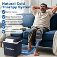 thumbnail image 5 of Cold Ice Machine for Knee Therapy System Knee/Joint Pad, Cooling Reservoir and Quiet Bump, 5 of 7