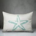 thumbnail image 3 of Creative Products Simple Starfish Teal 14x20 Spun Poly Pillow, 3 of 3