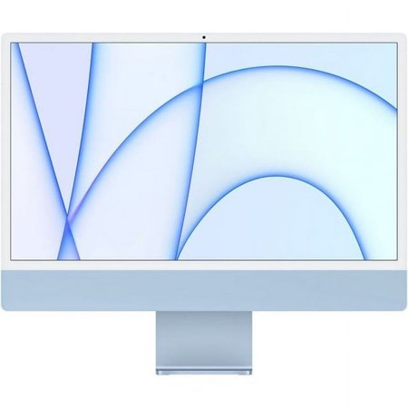 Restored Apple iMac 2021 24" 4.5K Apple M1 16GB 512GB SSD M1 GPU Blue MGPL3LL/A (Refurbished)