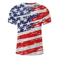 thumbnail image 4 of IROINNID Large Tall Oversize T Shirts for Men, Indenpence Day Summer Essentials Lightweight Thin Basic Round Neck Casual Tops for Men, 4 of 5