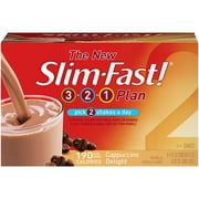 Slim-Fast Shake 3-2-1 Cappuccino Delight 6pk