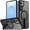 Black, variant on EMMTIPU Galaxy S25+ Plus Case with Stand, Compatible with MagSafe Wireless Charging, [Military Drop Protection] Non-Slip Shockproof Magnetic Phone Case Cover for Samsung Galaxy S25+ (Gray)