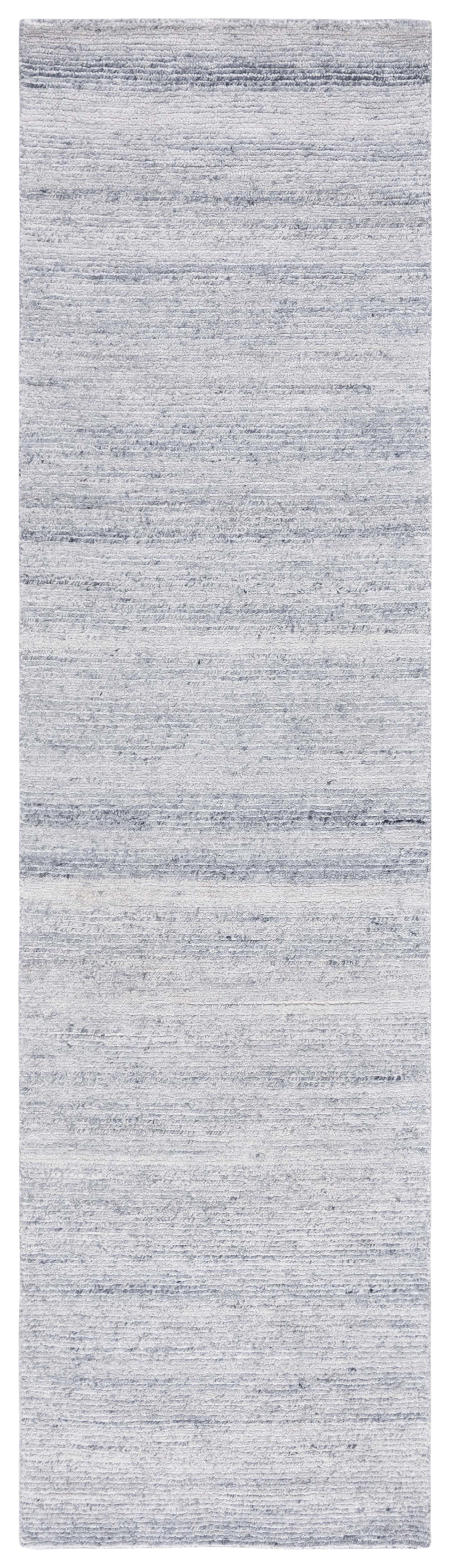Safavieh Mirage Lecia Striped Polyester Runner Rug, Blue/Ivory, 2'3" x 9'