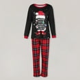 thumbnail image 3 of Chemise d'Automne Familiale Haut Pantalon à Carreaux Style de Noël Costume Quotidien (Rouge P Papa), 3 of 9