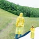 thumbnail image 5 of Pack Impermeables Reutilizables Ponchos de Lluvia EVA Impermeable Impermeable Equipo de Lluvia para Hombres y Mujeres, 5 of 6