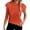 Orange, variant on T Shirts for Women 2026 Summer Short Sleeve Crewneck Jacquard Loose Dressy Casual Tshirt Blouse
