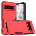 thumbnail image 1 of [PST] Google Pixel 7A Hard Case, Dual Layers Heavy Duty Rubber Armor Bumper Hard Case Cover, 1 of 5