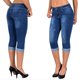 thumbnail image 1 of WILLBEST Jeans Mujer Pantalones Vaqueros Acampanados de Cintura Alta para Mujer, Con Botones Lisos, Hasta La Pantorrilla, Ajustados, Elásticos, Cómodos, 2025 y Casuales. Extra Grande, 1 of 4