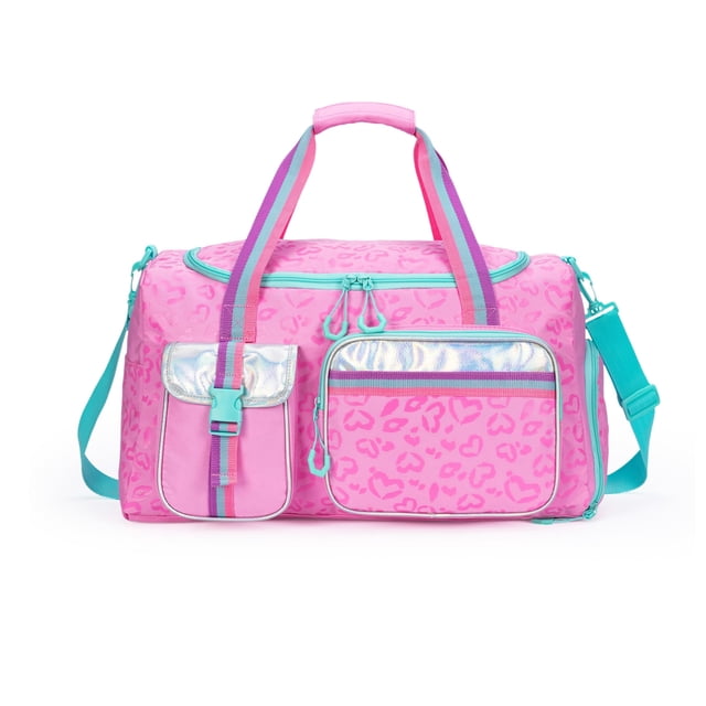 Bolsa de viaje Oruiji para niños, niñas y mujeres, 20 x 11 x 8,2 cm, con bolsillo para zapatos