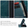 thumbnail image 6 of Samsung Galaxy A52 5G Wallet Case, Galaxy A52 Case, Dteck Lightweight Soft PU Leather Magnetic Folio Flip Case Built-in Credit Card/Money Slots for Samsung Galaxy A52 5G/4G, Blue, 6 of 11