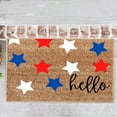 thumbnail image 7 of Patriotic Welcome Door Mat 23.62 X 15.75in 4th of July Red Blue White 250th Anniversary Star Floor Mat Non-Slip Entrance Rugs for Independence Day Indoor Outdoor Home Decor, 7 of 7
