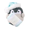 thumbnail image 2 of Poupée en Peluche Super Douce Résistante à l'Usure Coton PP Penguins Porte-Clés Pendentif pour la Maison, 2 of 8