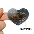 thumbnail image 4 of Happy New Year Heart Shaped Planner Calendar Scrapbook Craft Stickers, 4 of 7