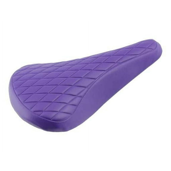 Vinyl Saddle Diamond 702 Purple. Bike seat, bicycle seat, Bike part, bicycle part, lowrider bike part, bmx, free style