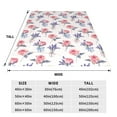 thumbnail image 3 of Zufioo Lavender Flowers Fleece Blanket Queen Size,Plush Bed Blanket,Ultra Soft Throw Blanket,Plush Fuzzy Cozy Blanket Perfect for Bed,Couch-60"x50", 3 of 7
