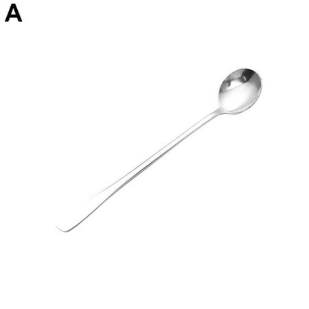 

Steel Coffee Spoon Long Handle Ice Cream Dessert Tea Spoon x 1 W0G2