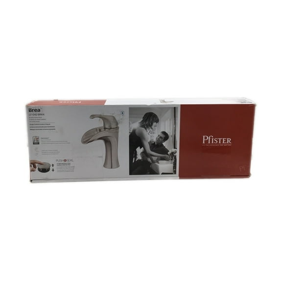 Pfister Brea 4 in. Centerset Single-Handle Bathroom Faucet in Brushed Nickel