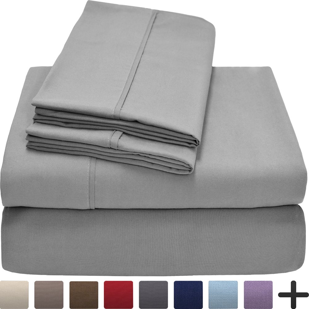 Premium 1800 UltraSoft Microfiber Sheet Set Full Extra Long Double
