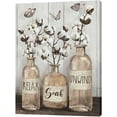 thumbnail image 2 of Sps ssion Rustic Cotton Brown Jar Relax Soak Unwind Signs 12" x 16" Framed Canvas Prints, 2 of 6