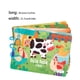 thumbnail image 3 of Vogacara Libro educativo para niños, juguetes interactivos para padres y profesores, libros a juego para pegar, accesorio de práctica cognitiva Juguetes Educativos Granja Vogacara FN010498-02B, 3 of 6