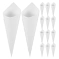 thumbnail image 2 of KAKOWELY 60 conos de confeti para bodas, conos de papel kraft, soportes para flores, suministros para fiestas, 2 of 5
