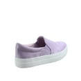 thumbnail image 2 of Hike Women's Flat Slip On Double Layer Foam Padded Cushion Sock Fashion Sneakers Shoes (Lavender, 11), 2 of 2