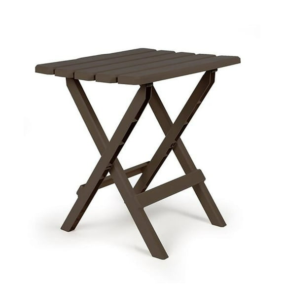 Strike3 Outdoor Weather-Resistant Wood End Table, Brown