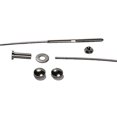 thumbnail image 1 of VistaView CableTec - Fast and Easy Stainless Steel Cable Railing Installation Kit for Residential Metal Posts - 1/8 Inch Cable, 60 Feet with Brushed Stainless Dome Caps, 1 of 1