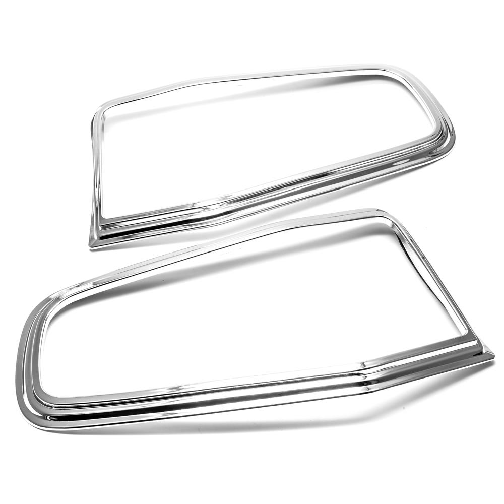 Sizver Chrome Tail Light Coverss For 20102013 Ford Mustang