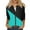 Blue1, variant on Fouhkni 3/4 Sleeves Shirts for Women Dressy Casual Button down Blouses Color Block Fall Outwear Coat